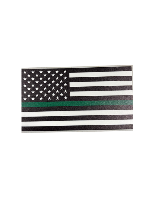 American Flag/Military Support Decal