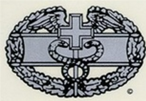 Combat Medical Badge Decal