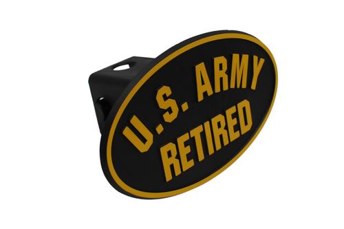 U.S. Army Retired Hitch Cover