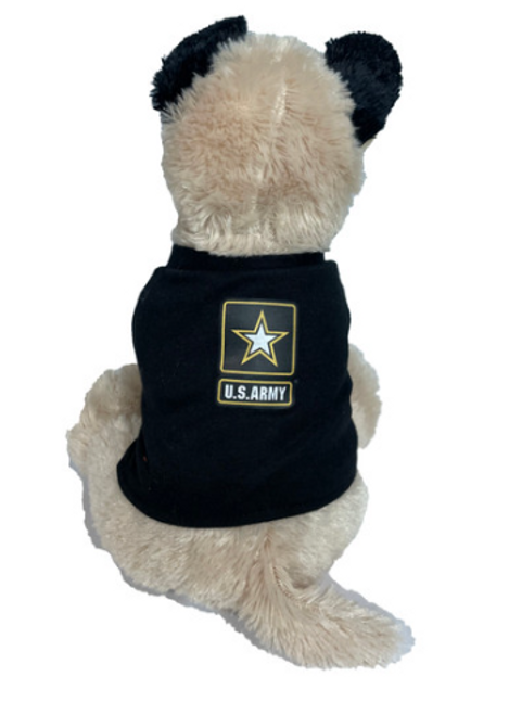 US Army Plush K-9 Dog