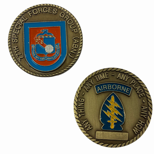 77th SF Group Coin