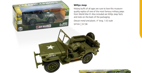 Diecast Willys Jeep