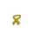 Yellow Ribbon Modern Pin