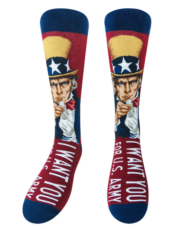 Uncle Sam Socks - Airborne & Special Operations Museum Store