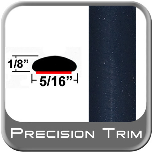 5/16" Wide Dark Blue Metallic Wheel Molding Trim ( PT28 ), Sold by the Foot, Precision Trim® # 24200-28