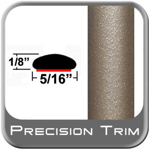 5/16" Wide Light Olive/Tan Metallic Wheel Molding Trim ( PT96 ), Sold by the Foot, Precision Trim® # 24200-96