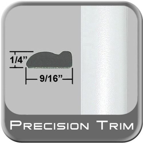 9/16" Wide Arctic Frost Wheel Molding Trim ( PT73 ), Sold by the Foot, Precision Trim® # 9150-73