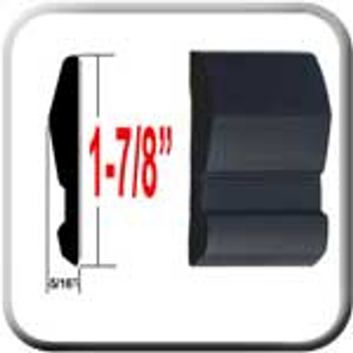 1-7/8" Wide Black Body Side Molding Sold by the Foot, Trim Gard® # 1002NT