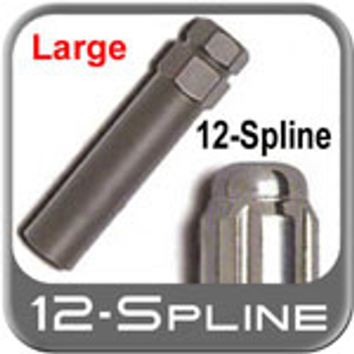 12 Spline Lug nut key, Wheel lock key - Excalibur® # 90-1199
