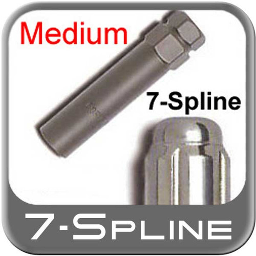 7 Spline Lug nut key, Wheel lock key - Custom Wheel Accessories® # 6864-7