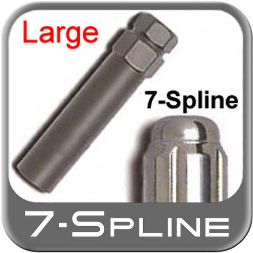 7 Spline Lug nut key, Wheel lock key - Custom Wheel Accessories® # 6964