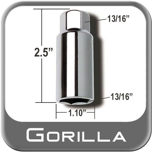 Gorilla® Thin Wall Lug Adapter 13/16" Male x 13/16" Female Sold Individually #1316