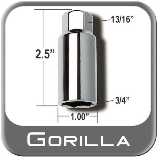 Gorilla® Thin Wall Lug Adapter 13/16" Male x 3/4" Female Sold Individually #1316-34L