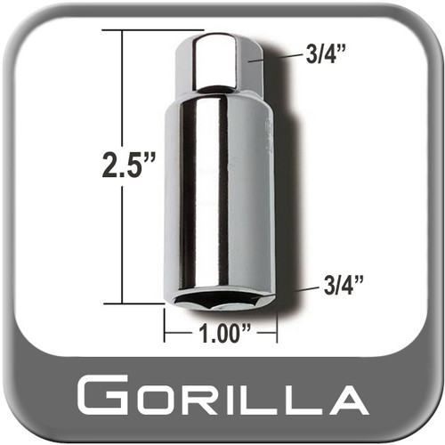 Gorilla® Thin Wall Lug Adapter 3/4" Male x 3/4" Female Sold Individually #3434