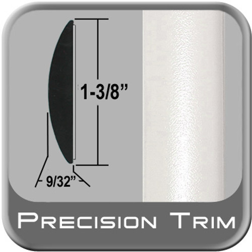 1-3/8" Wide Blizzard Pearl Molding Trim 070 ( PT17 ), Sold by the Foot, Precision Trim® # 17100-17