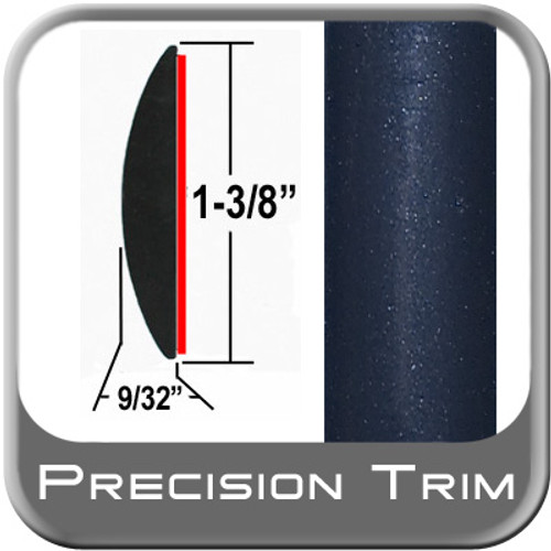 1-3/8" Wide Indigo Ink Molding Trim 8P4 ( PT35 ), Sold by the Foot, Precision Trim® # 17100-35