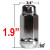 West Coast Wheel® 1/2" x 20 Chrome Lug Nuts Tapered (60°) Seat Right Hand Thread Chrome Sold Individually #W1012L
