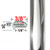 "L" Style Chrome Car Door Guards ( TG01 ), Sold by the Foot, Trim Gard® # NE01