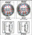 10 Spline Lug nut keys, Wheel lock keys - TA20-19/21 and TA23-21/22 Bimecc® # 10-SPLINE