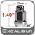 Excalibur® 1/2" x 20 Chrome Lug Nuts Tapered (60°) Seat Right Hand Thread Chrome Sold Individually #1974