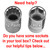 7 Spline Lug nut key, Wheel lock key - Custom Wheel Accessories® # 6964