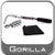 Gorilla® Power Wrench Lug Wrench Kit w/Telescoping Handle to 22" Sold Individually #1334