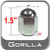 Gorilla® 9/16" x 18 Chrome Duallie Lug Nuts Tapered (45°) Seat Right Hand Thread Chrome Sold Individually #21198