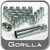 Gorilla® 1/2" x 20 Small Diameter Lug Nut & Lock Set Tapered (60°) Seat Right Hand Thread Chrome 4 Locks, 16 Nuts #21783SD