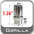 Gorilla® 14mm x 1.5 Lug Nuts Mag E-T (w/60° Taper) Seat Right Hand Thread Chrome Sold Individually #26048ET