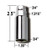 Gorilla® Thin Wall Lug Adapter 3/4" & 13/16" Male x 3/4" Female Sold Individually #3434DS