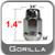 Gorilla® 1/2" x 20 Chrome Lug Nuts Tapered (60°) Seat Right Hand Thread Chrome Sold Individually #41188