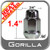 Gorilla® 1/2" x 20 Chrome Lug Nuts Tapered (60°) Seat Right Hand Thread Chrome Sold Individually #41188HT