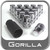 Gorilla® 12mm x 1.5 Wheel Locks Tapered (60°) Seat Right Hand Thread Chrome 16 Locks w/Key #71632N