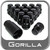 Gorilla® 12mm x 1.5 Wheel Locks Tapered (60°) Seat Right Hand Thread Black 16 Locks w/Key #71632NBC