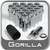 Gorilla® 12mm x 1.5 Wheel Locks Mag Seat Right Hand Thread Chrome 20 Locks w/Key #74633N