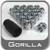 Gorilla® 12mm x 1.5 Wheel Locks Tapered (60°) Seat Right Hand Thread Silver 20 Locks w/Key #78433N