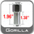 Gorilla® 12mm x 1.5 Chrome Lug Nuts Mag Seat Right Hand Thread Chrome Sold Individually #84038S