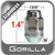 Gorilla® 12mm x 1.25 Stainless Steel Lug Nuts Tapered (60°) Seat Right Hand Thread Stainless Steel Sold Individually #91128SS