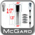 McGard® 1/2" x 20 Wheel Locks Mag Seat Right Hand Thread Chrome 4 Locks w/Key #23181