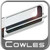 1-1/8" Wide Black / Chrome Molding Tips Set of 4, Cowles® # 33-764-tip