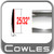 3/4" Wide Chrome Body Side Molding Sold by the Foot, Cowles® # 37-024