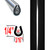 "U" Style Black (Gloss) Car Door Guards ( PK04 ), Sold by the Foot, Cowles® # 39-301-04