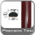 7/16" Wide Dark Red Wheel Molding Trim ( PT39 ), Sold by the Foot, Precision Trim® # 2150-39