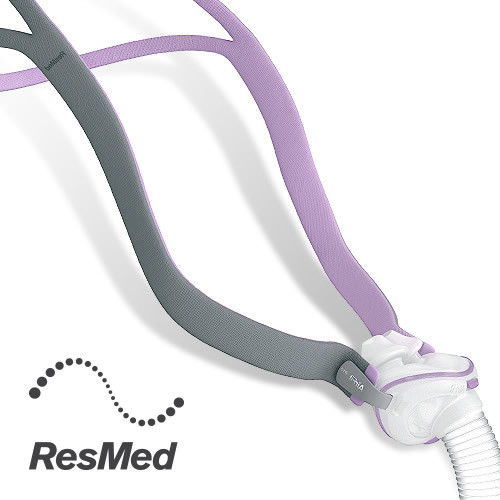 ResMed Airfit P10 for Her Nasal Pillow System with Headgear - CPAP