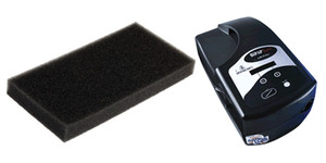 Respironics Pre-Legacy BIPAP Black Foam Intake Filter 5-Pak Respironics Pre-Legacy BIPAP Black Foam Intake Filter 5-Pak
