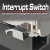 Power interrupt switch on the Evenheat HF 1210B kiln that shuts off power automatically when the door is opened Power interrupt switch on the Evenheat HF 1210B kiln that shuts off power automatically when the door is opened