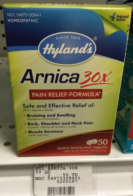 Genexa- Arnica Pain Relief Grape Chewable Tablets 100 ct 