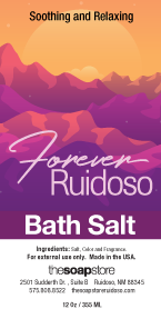 Forever Ruidoso Bath Salts, 12 oz. The Soap Store
