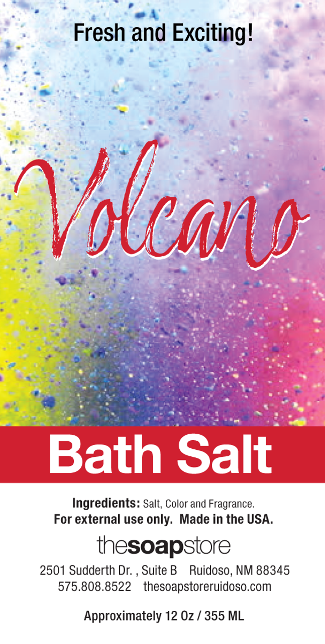 Volcano Essential Oil Bath Salt 5oz