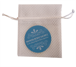 Shower Burst Sachet Bag - White Shower Burst Sachet Bag - White